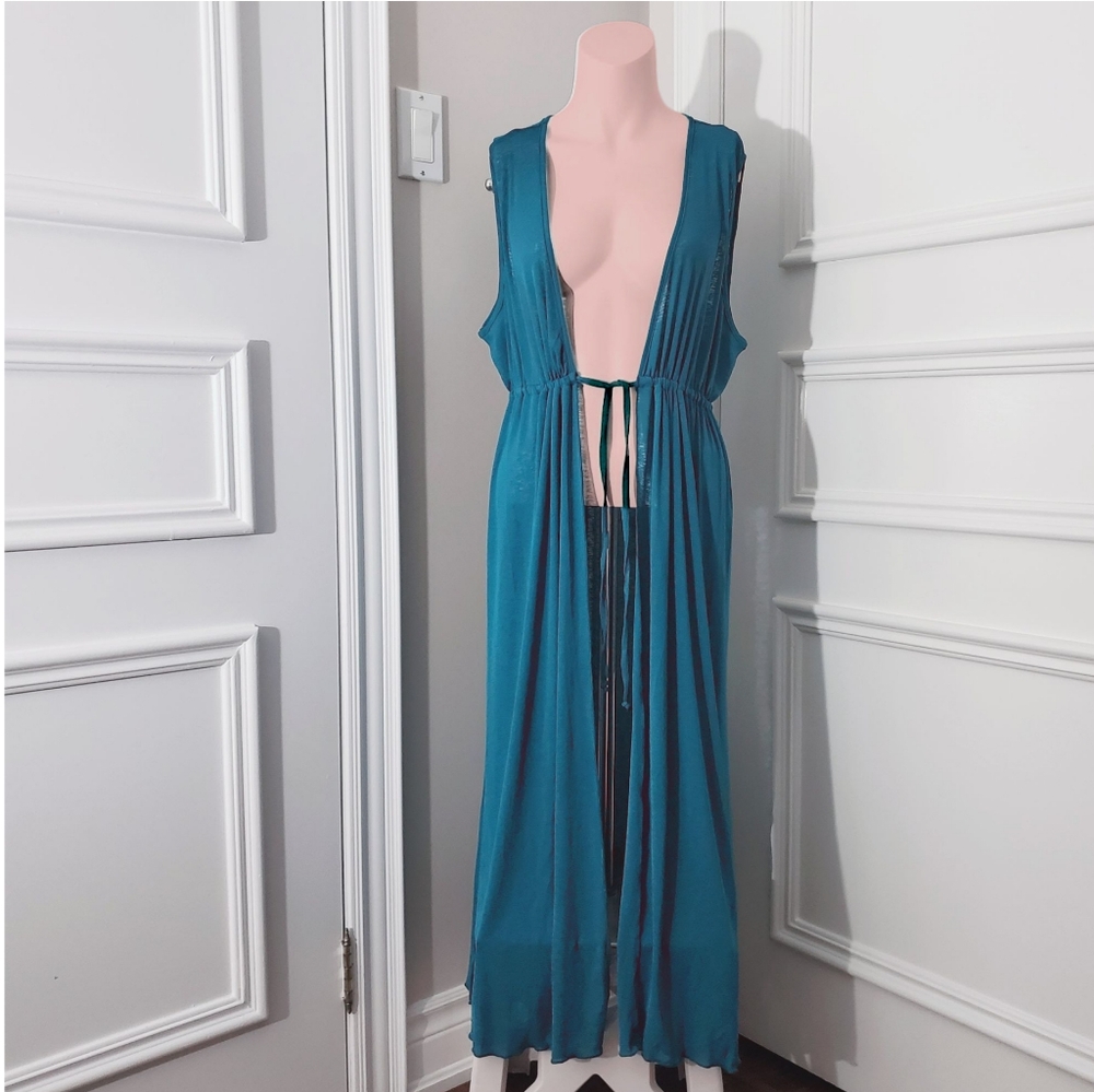 Cove Teal Swim Coverup
